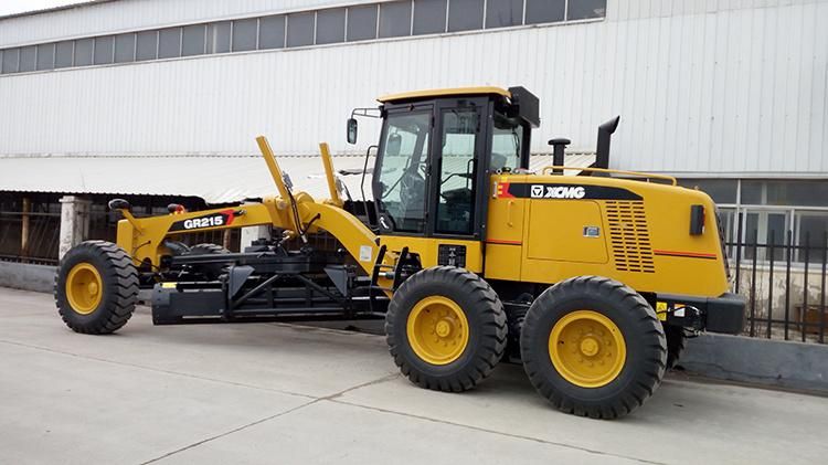 XCMG Motor Grader Gr215 215HP China Motor Grader Price