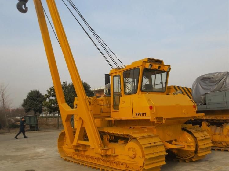 Chinese Shantui Sp70y 70 Tons Pipe Layer Full Hydraulic Sideboom Pipelayer with High Quality for Sale