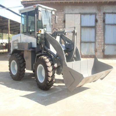 Compact Wheel Loader Used in Narrow Construction Space