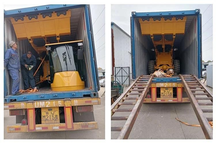 Heavy Equipment Vehicle 1m3 Loader Bucket Capacity Backhoe Loader for Sale