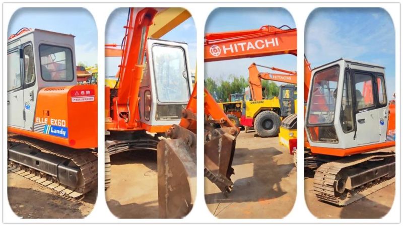 Used Hitachi Ex60 MIDI Excavator Construction Machinery