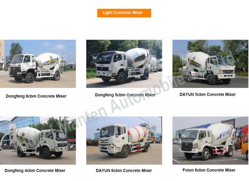 Shacman 12cbm 14cbm 16cbm Concrete Mixer Truck