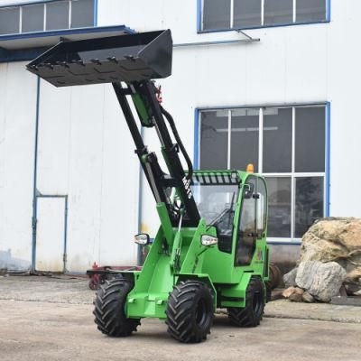 Chinese Mini Wheel Loader Boom Loader Telescopic Small Compact Bucket Loader Price