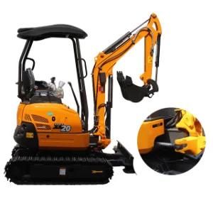 Micro Mini Digger Small Excavator Price Xn20 Mini Excavator