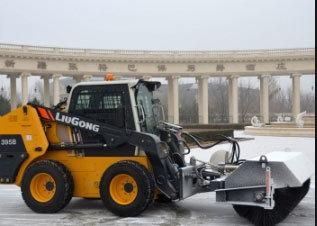 Hot Sale 0.55 Cbm Bucket Capacity Skid Steer Loader 395b
