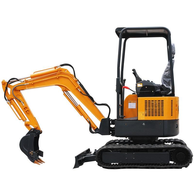 1.0ton Zero Tail Micro Bulldozer Mini Digger Excavator with Factory Price for Sale