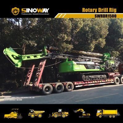 Rock Drilling Rig Machine, Drilling Rig Equipment 1500mm Drilling Diameter