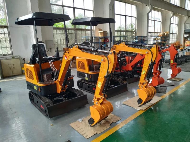 High Performance 1.5tons Small Mini Excavator Machine with CE