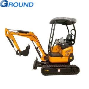 Mini dumper digger excavator with hammer