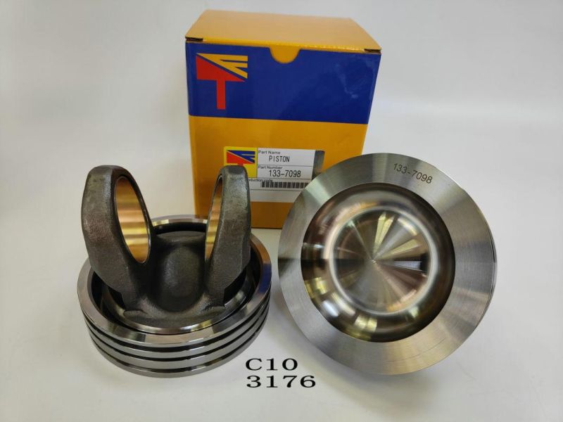 High-Performance Diesel Engine Engineering Machinery Parts Piston Crown 133-7098 for Excavator Parts 3176 Engine Parts C10 Generator Set