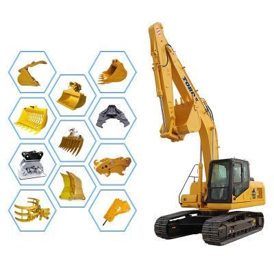 China Crawler Excavator 22ton Long Arm Hydraulic Excavator Te220 for Sale