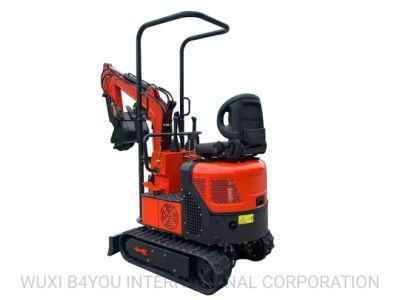 Rdt-10 850kg Mini Digger Excavator Bagger Pelle 0.6ton 0.8ton 1ton 1.5 Ton