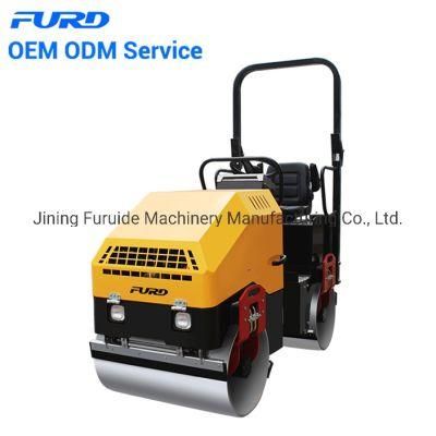 Ce Approved 1.5 Ton Hydraulic Vibratory Double Drum Road Roller