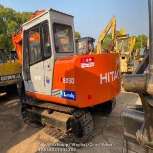 Low Price Used Hitachi Ex60-1 Ex60-2 Ex60-3 6 Ton Crawler Excavator