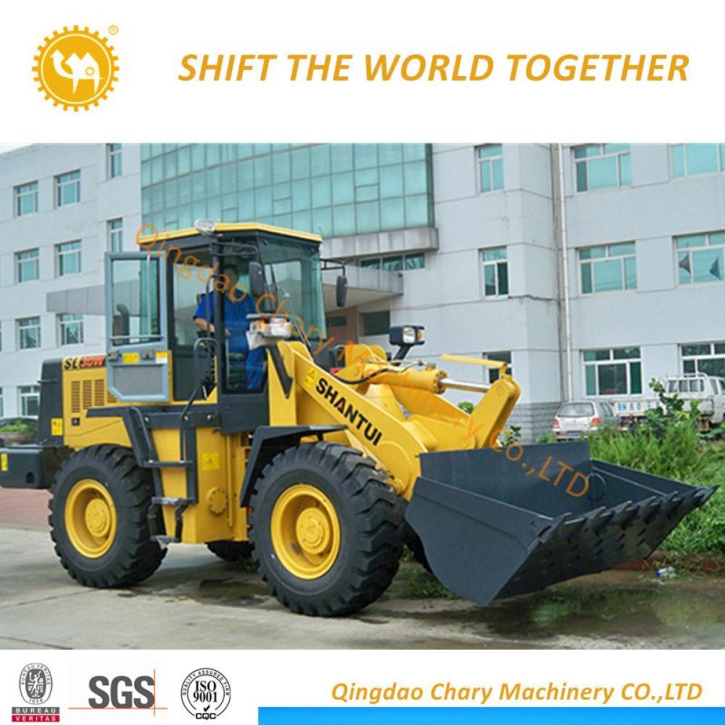 3ton Shantui Brand Wheel Horse Front End Loader SL30W for Sale