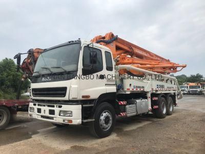 37m Concrete Mounted Pump Truck Concrete Boom Pump Truck