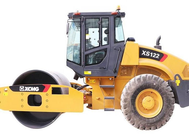 XCMG Official Xs122 12 Ton Single Drum Road Roller Compactor