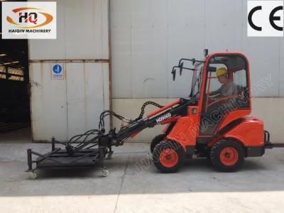Haiqin Brand Small Telescopic Loader (HQ906D) with Grass Cutter