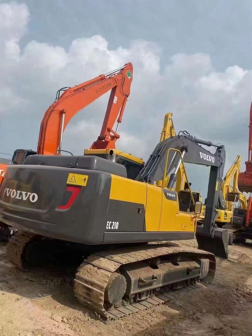 Volvo Ec210blc Mining Machine Used Second Hand Crawler Excavator Mini Digger Caterpillar Komatsu Hitachi 20 Ton Ec240 Ec360 Ec460 Excavators for Sale Ec210