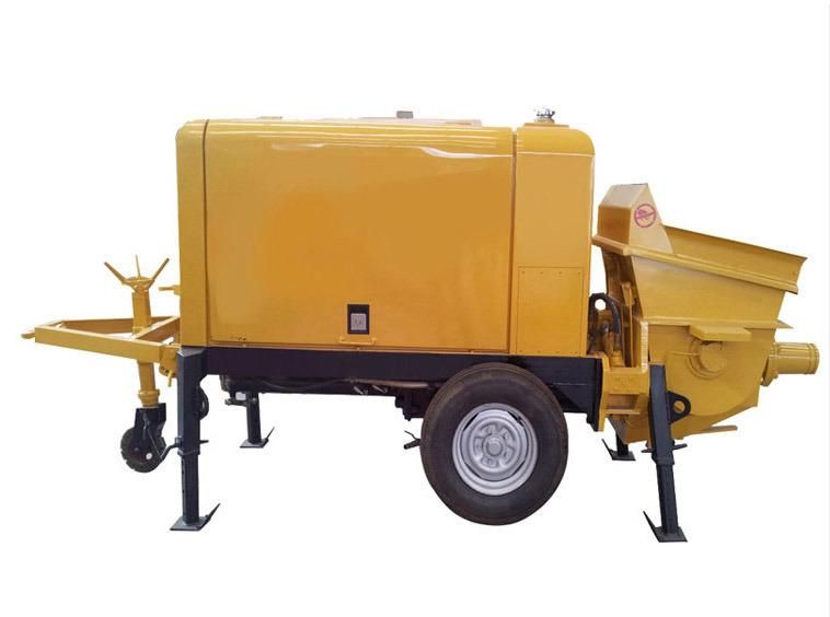 Lec Trailer Stationary Concrete Pump with CE