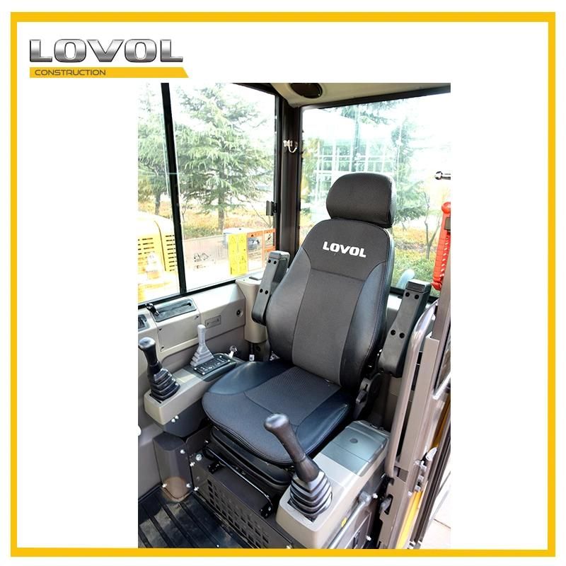 Lovol 6 Ton Small Crawler Excavators with Bucket Spare Parts
