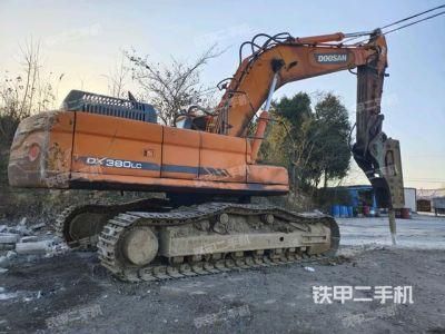Used Mini Medium Backhoe Excavator Doushan Dx380LC Construction Machine Second-Hand