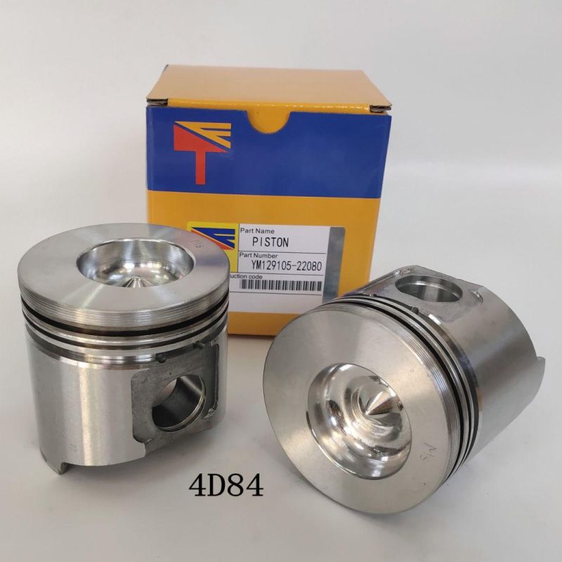 High-Performance Diesel Engine Engineering Machinery Parts Piston 129105-22080 for Engine Parts PC50uu-2/4D84 4tnv84 Generator Set