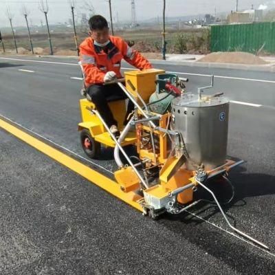 Hand-Guided Thermoplastic Road Marking Machine Use Electric Booster
