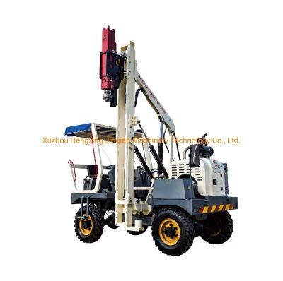 Hydraulic Pile Driver Guardrail Pile Driver for Highway Construction