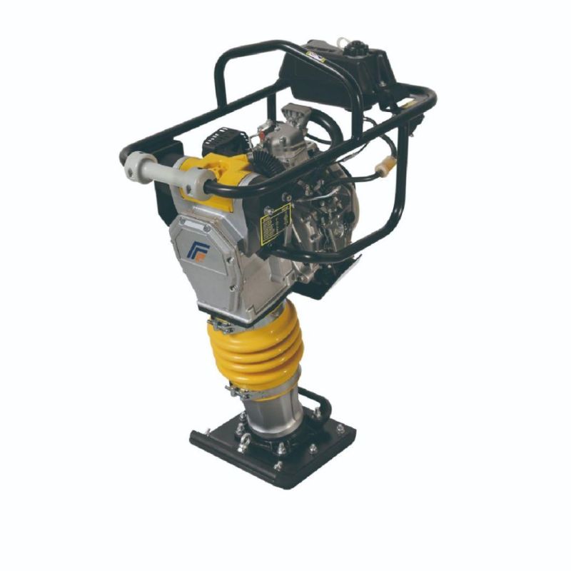 82kg Manufacture Gasoline Vibrating Tamping Rammer RM80