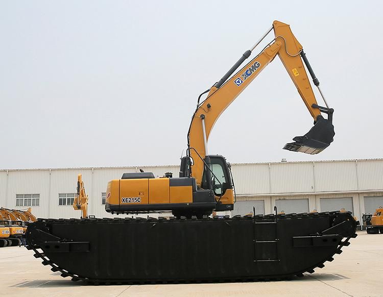 XCMG Official 21 Ton Long Reach Amphibious Excavator Xe215s
