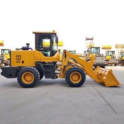 High Loading Loader 1cubic Meter Load 2 Ton Wheel Loader with Grappler List