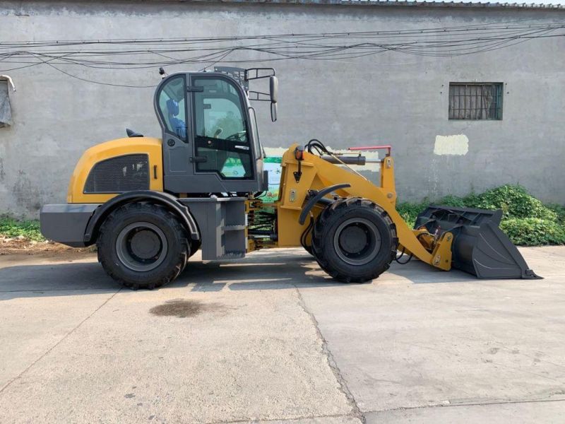 Mini Dumper Zl20 Skid Steer Wheel Loader with Backehoe