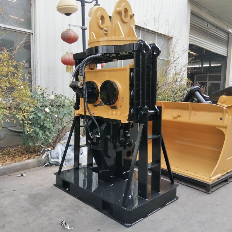 Steel Sheet Piling Hammer for 20t Excavator Vibrating Pile Hammer