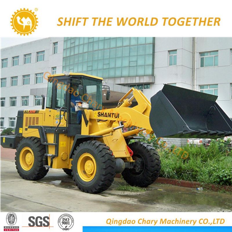 3ton Shantui Brand Wheel Horse Front End Loader SL30W for Sale