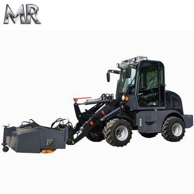 EPA Euro5 Sweeper Machinery Small Front Shovel Mini Wheel Loader