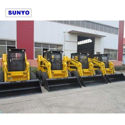 Sunyo Brand Skid Steer Loader Jc60 Model as Mini Wheel Loader, Excavator, Backhoe Loader