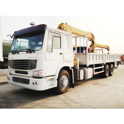 Factory Selling Price Truck Mounted Crane Hy1025 10 Ton Crane with Folding Boom