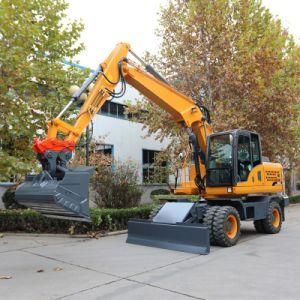 6ton Wheel Excavator, New Wheel Excavator for Sale