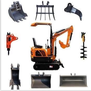 Shd 1.0ton Hydraulic Crawler Mini Excavator with for Garden Farmland X9 Xn80-L