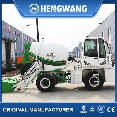 2.4cbm Automatic Feeding Mini Concrete Mixer Truck