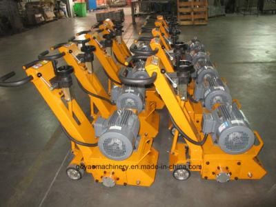 Scarifier Machine Used on Expoxy Floor Surface