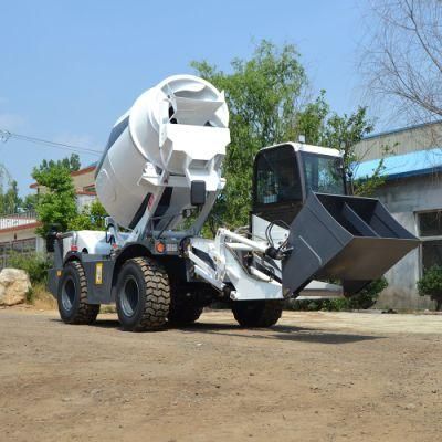 Heracles 4m3 Self Loading Concrete Mixer Machine Truck Self-Loading mobile Concrete Mixer for Sale