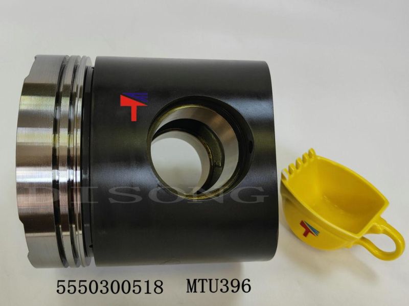High-Performance Diesel Engine Engineering Machinery Parts Piston 5550300518 for Engine Parts Mtu396 Generator Set