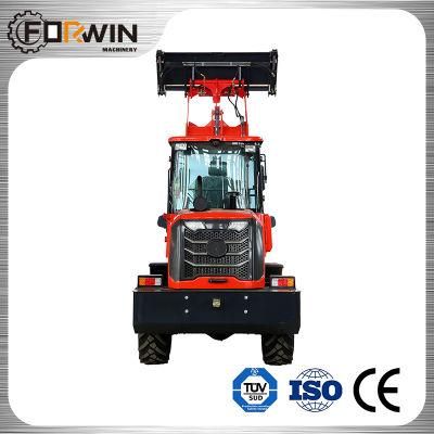 Factory Outlet Small Wheel Loader Price with Snow Bucket with Wings/Digger 1.2tons/0.6m&sup3; Fw912A Front Loader for Sale