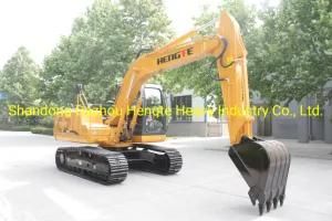 Farm Machine Crawler Excavator Ht130-7 with Hydraulic Breaker for Sale