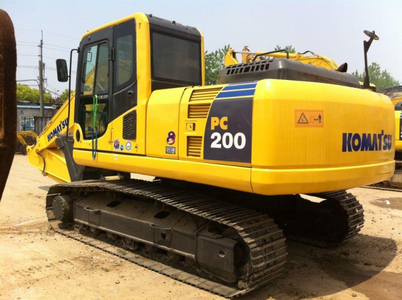 20 Ton Original Japan Excavator Komatsu PC200-8 PC200 Excavator with Good Condition