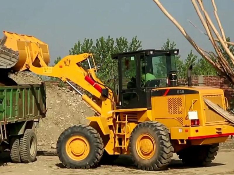 Top Brand Big Hydraulic 6 Ton Wheel Loader Clg862h in The Stock