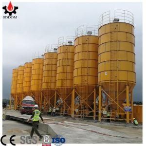 Snc300 China Hot Sale 300 Ton Cement Silo Foundation Steel Silo for Concrete Mixing Plant