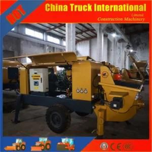 High Capacity Mini Trailer Electric Concrete Pump Hbt30/1010s